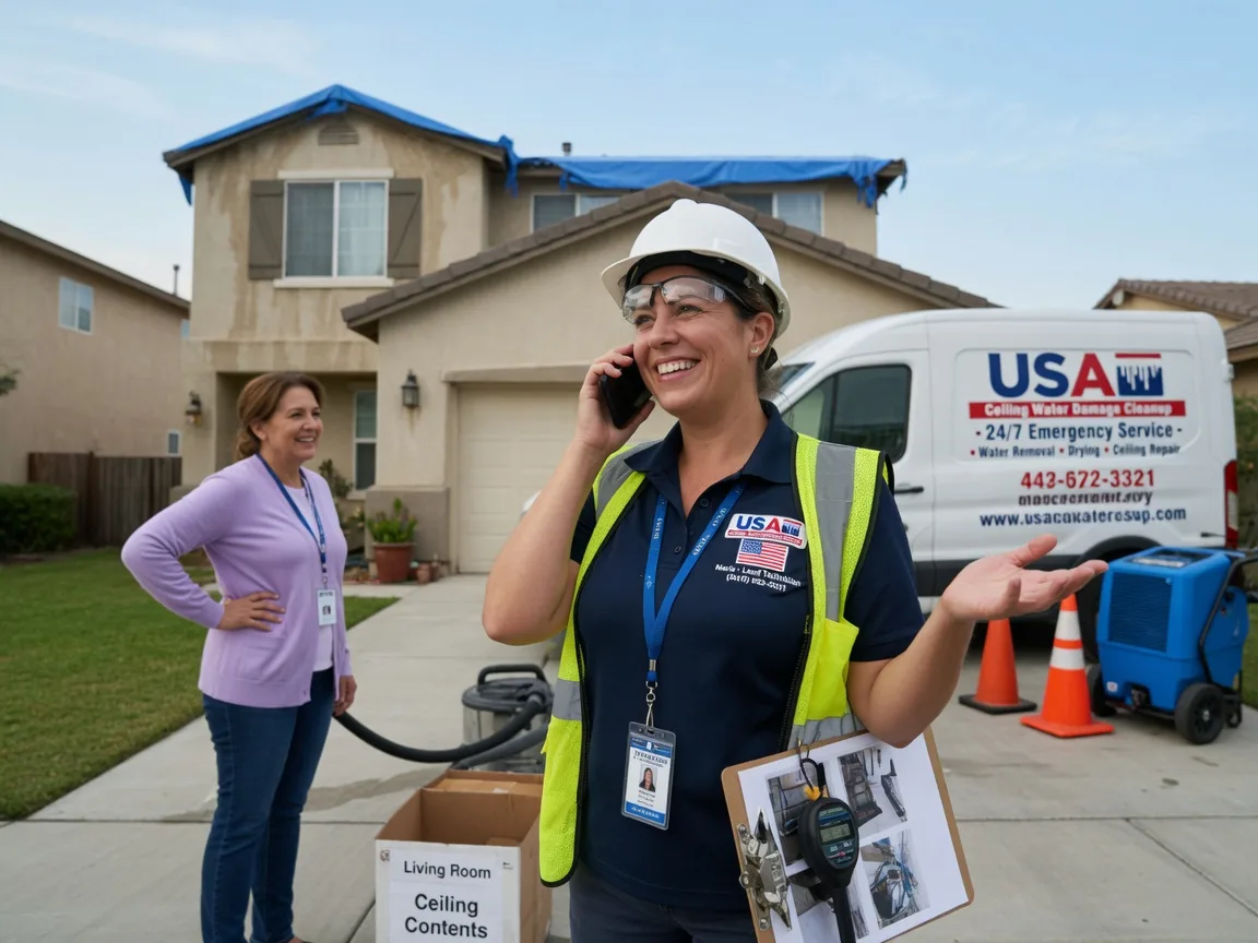 Ceiling Water Damage Restoration Marinette, WI FAQs